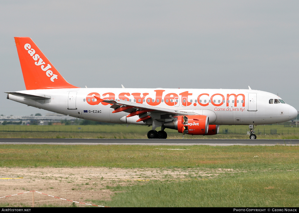 Aircraft Photo of G-EZAC | Airbus A319-111 | EasyJet | AirHistory.net #148053