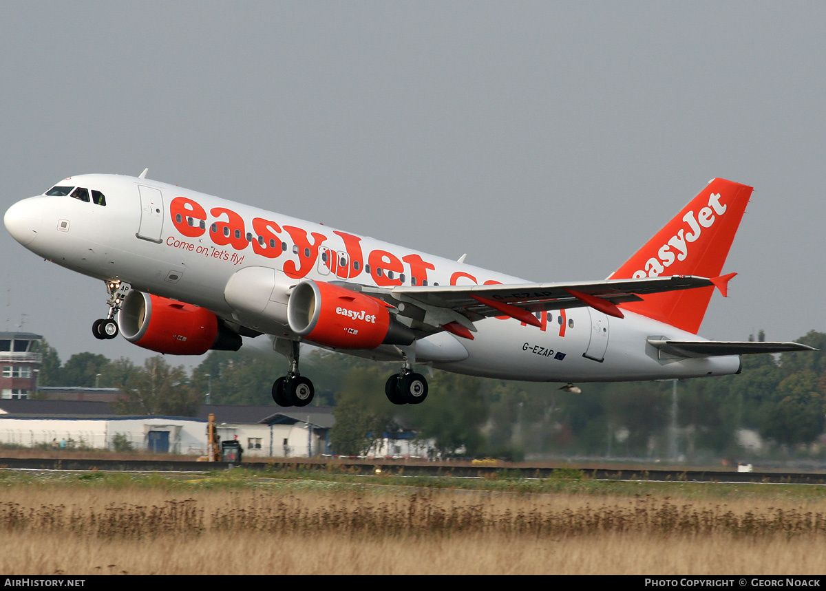 Aircraft Photo of G-EZAP | Airbus A319-111 | EasyJet | AirHistory.net #148055