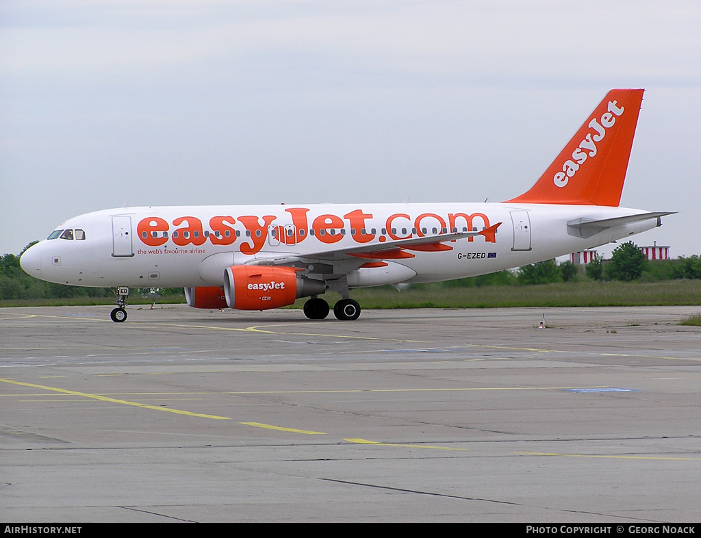 Aircraft Photo of G-EZED | Airbus A319-111 | EasyJet | AirHistory.net #148068