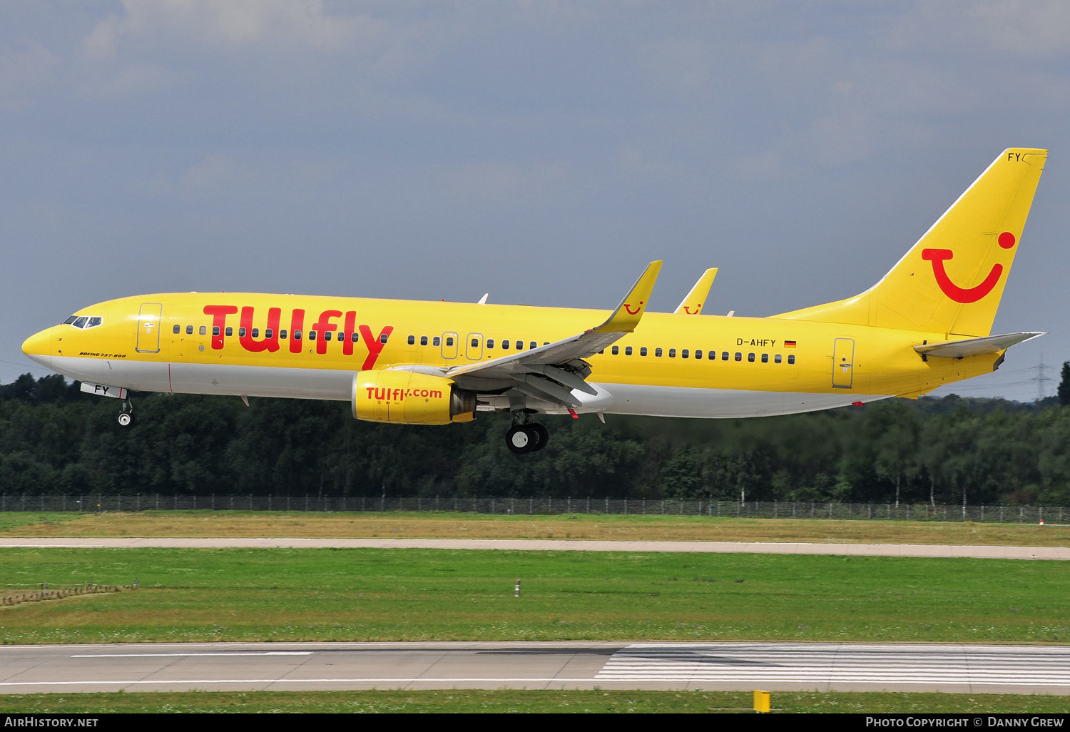 Aircraft Photo of D-AHFY | Boeing 737-8K5 | TUIfly | AirHistory.net #148081