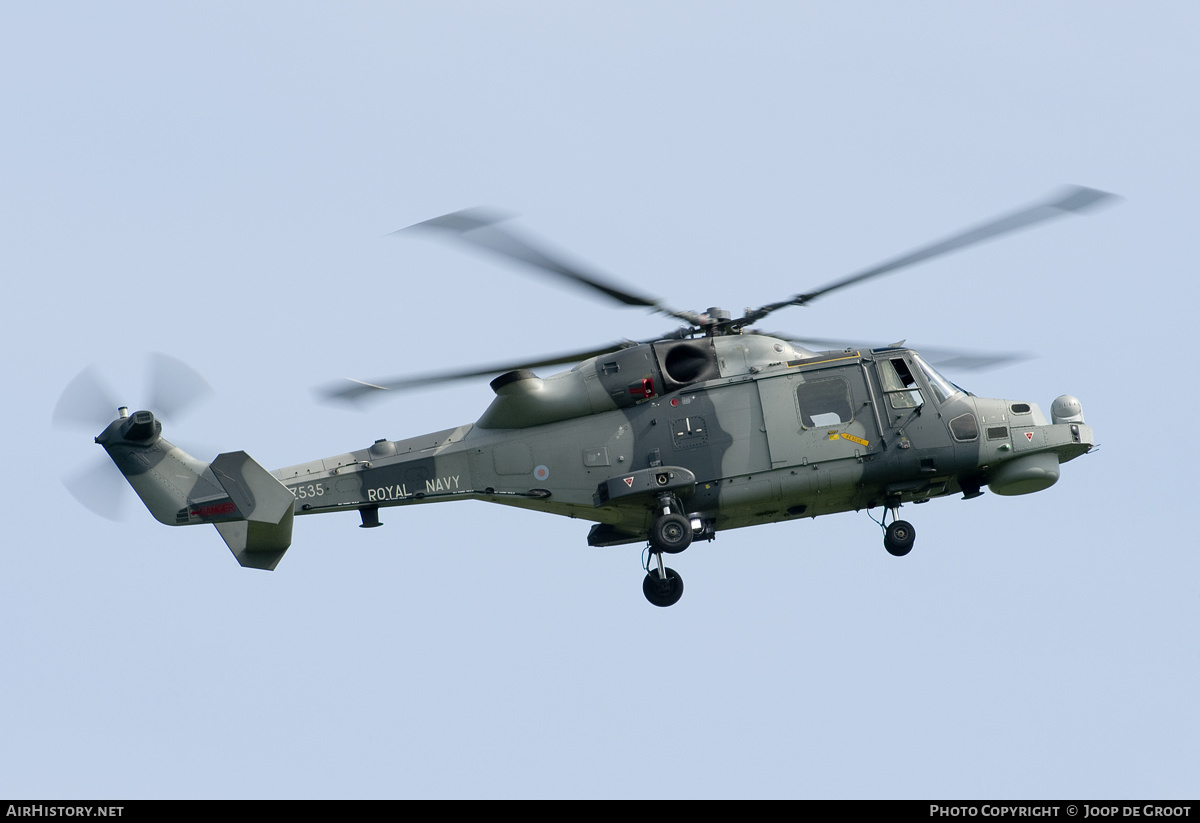 Aircraft Photo of ZZ535 | AgustaWestland AW-159 Wildcat HMA2 | UK - Navy | AirHistory.net #148100