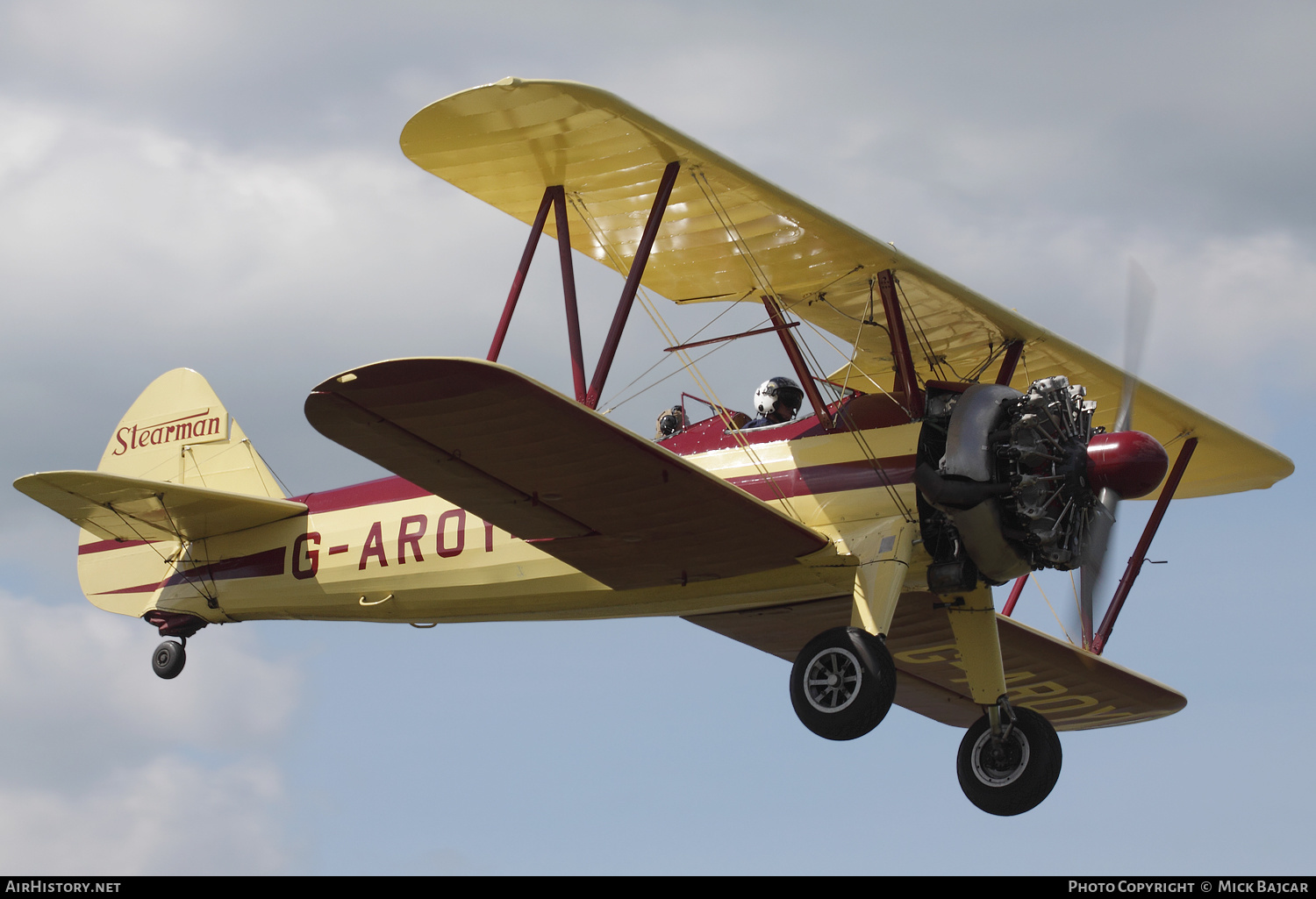 Aircraft Photo of G-AROY | Boeing PT-17/R985 Kaydet (A75N1) | AirHistory.net #148106