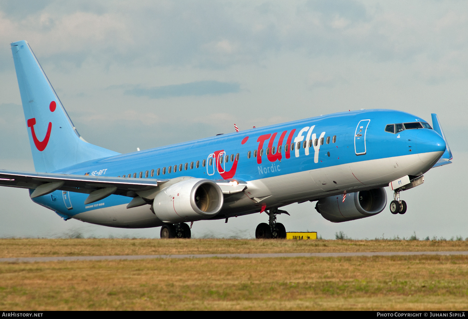 Aircraft Photo of SE-RFT | Boeing 737-8K5 | TUIfly Nordic | AirHistory.net #148111