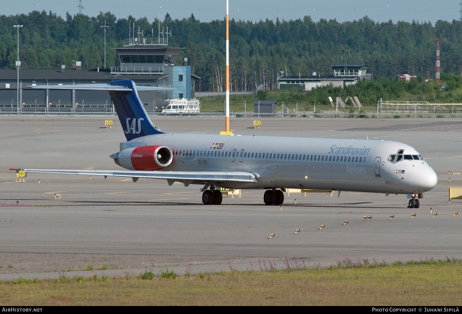 Aircraft Photo of SE-DIR | McDonnell Douglas MD-82 (DC-9-82) | Scandinavian Airlines - SAS | AirHistory.net #148114