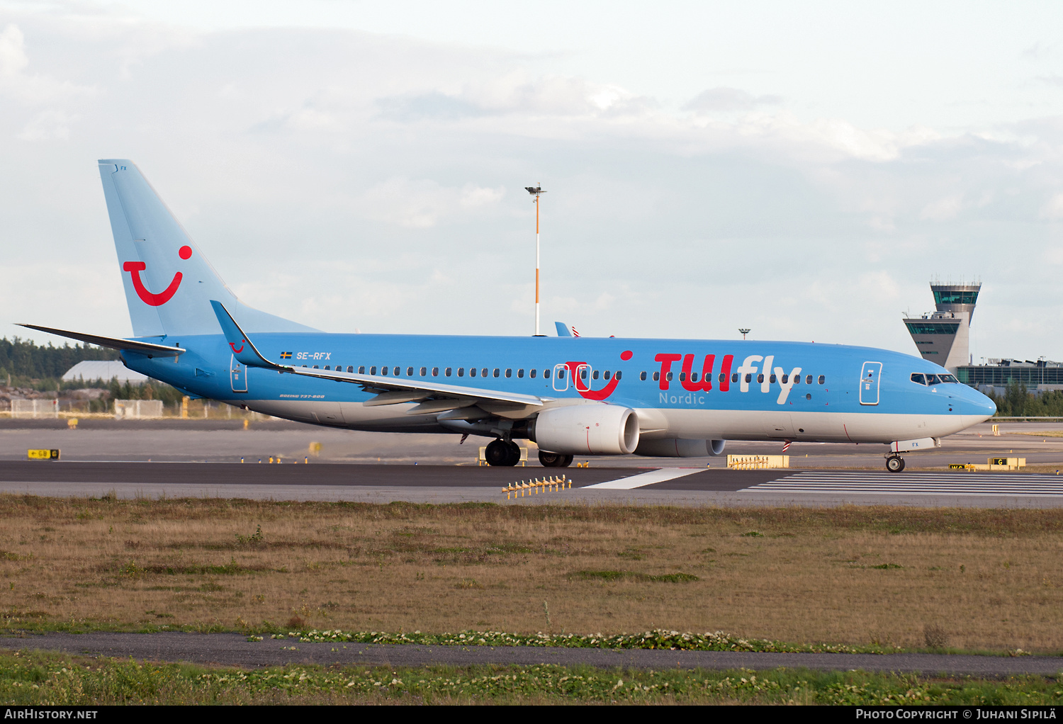 Aircraft Photo of SE-RFX | Boeing 737-8K5 | TUIfly Nordic | AirHistory.net #148115
