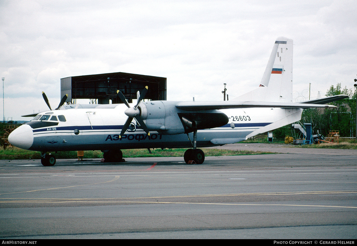 Aircraft Photo of RA-26603 | Antonov An-26 | Aeroflot | AirHistory.net #148136