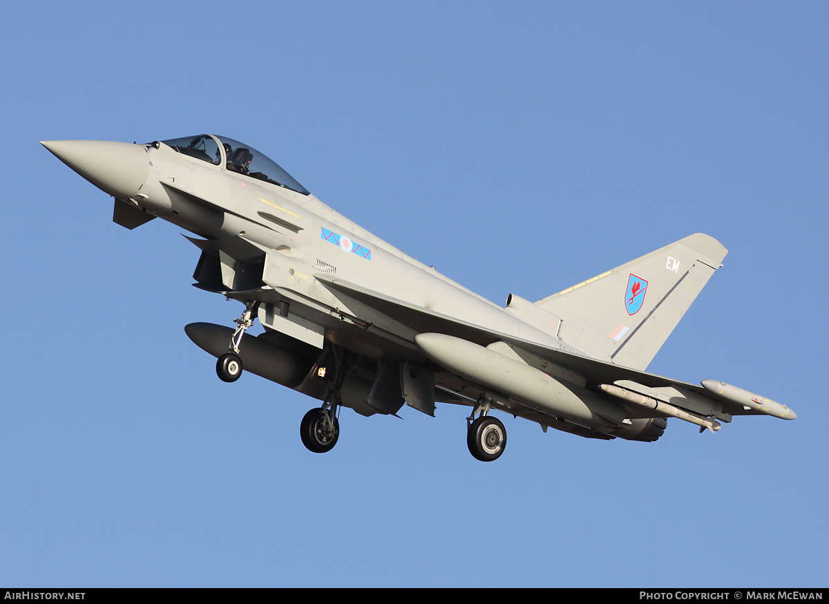 Aircraft Photo of ZK312 | Eurofighter EF-2000 Typhoon FGR4 | UK - Air Force | AirHistory.net #148139