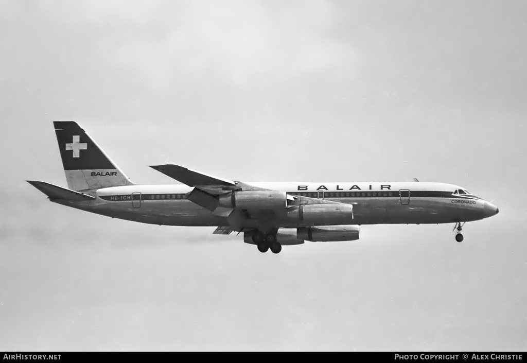 Aircraft Photo of HB-ICH | Convair 990A Coronado (30A-6) | Balair | AirHistory.net #148141