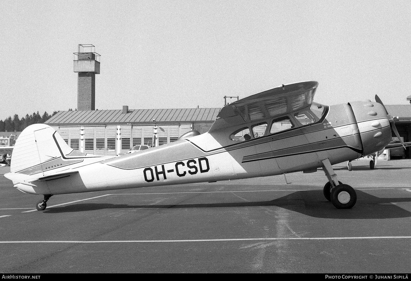 Aircraft Photo of OH-CSD | Cessna 195B | AirHistory.net #148148