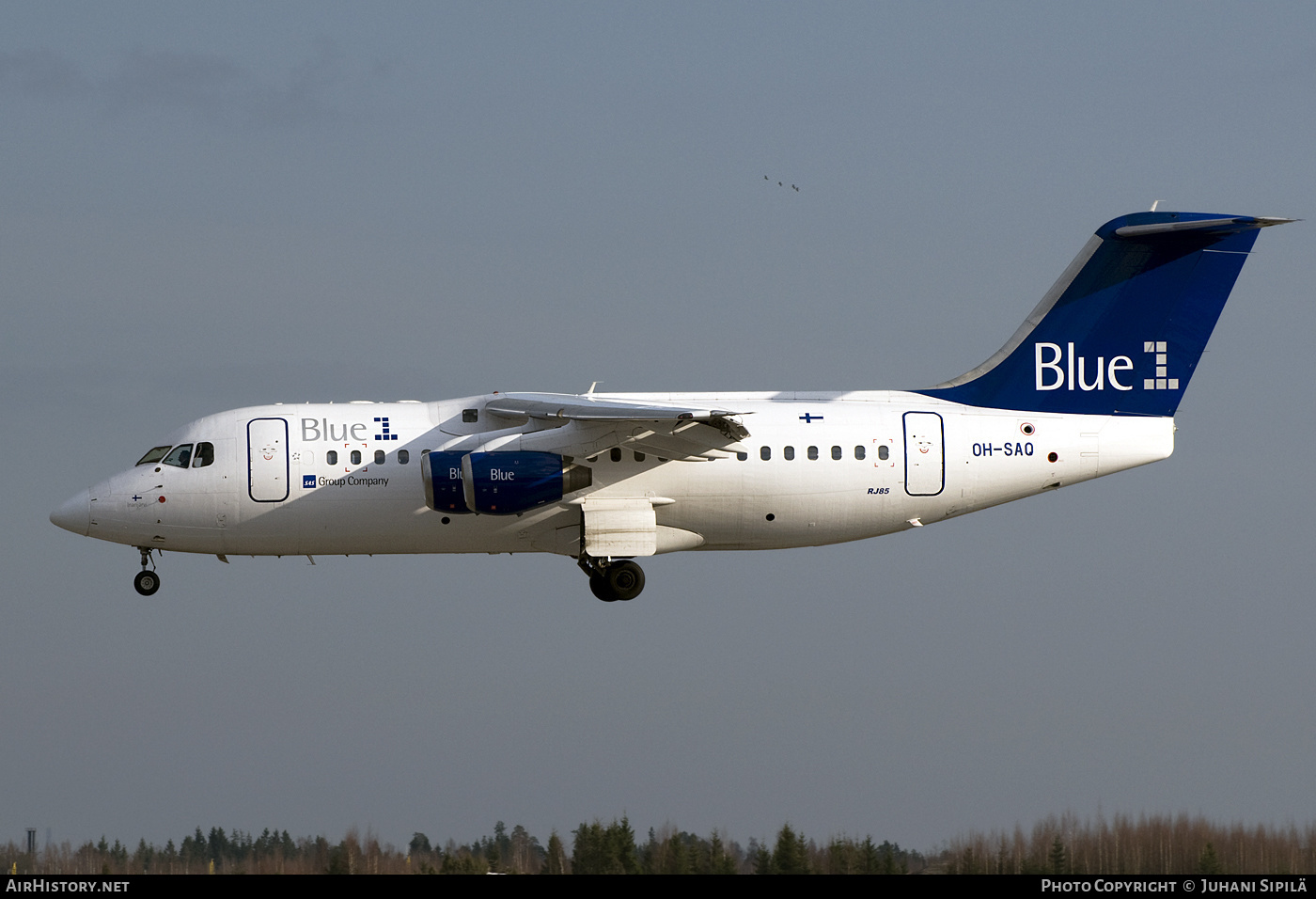 Aircraft Photo of OH-SAQ | British Aerospace Avro 146-RJ85 | Blue1 | AirHistory.net #148158