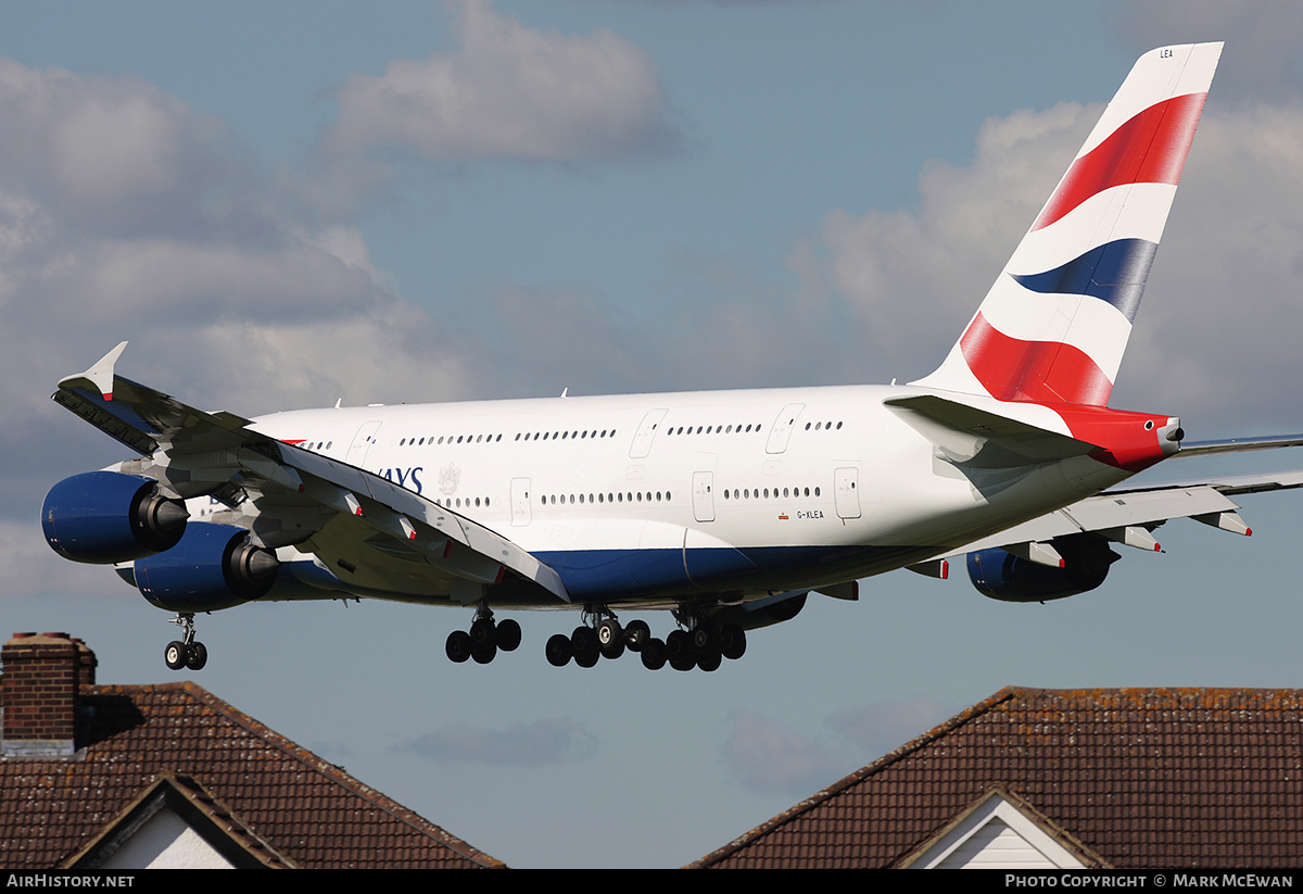 Aircraft Photo of G-XLEA | Airbus A380-841 | British Airways | AirHistory.net #148160