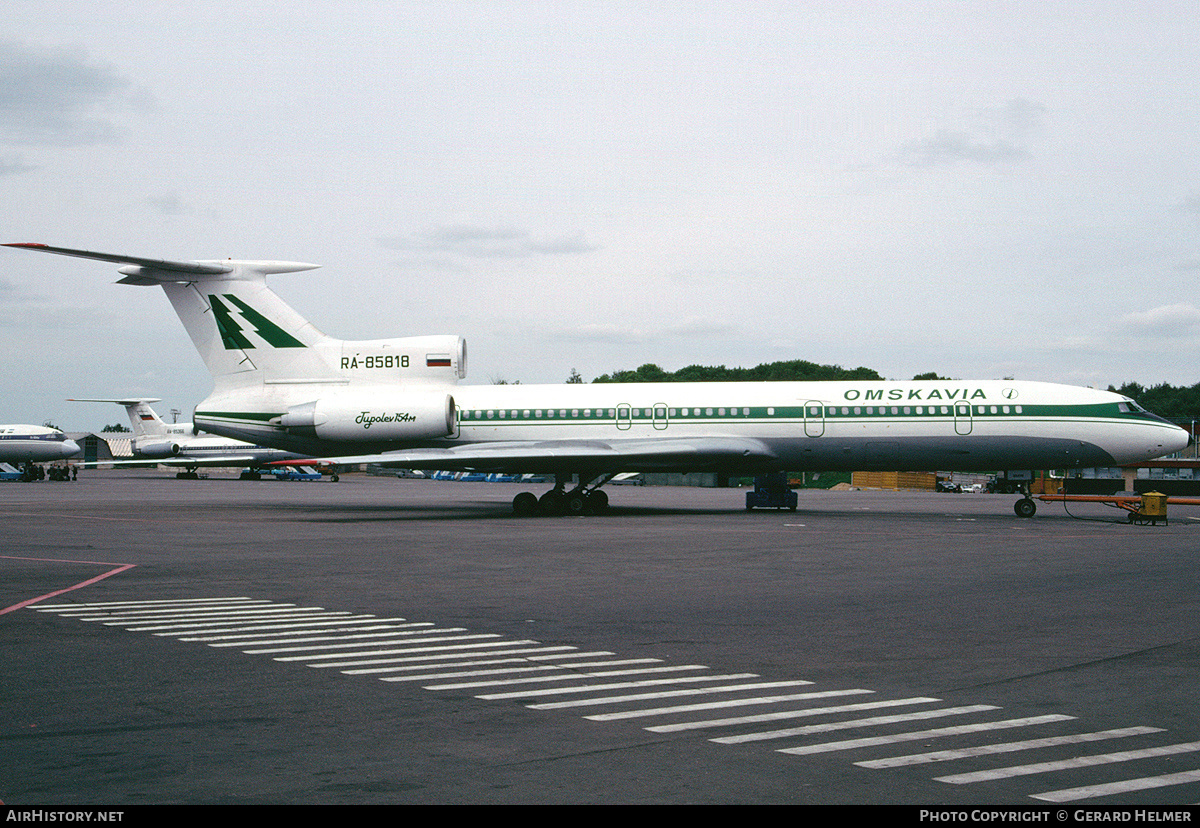 Aircraft Photo of RA-85818 | Tupolev Tu-154M | Omskavia | AirHistory.net #148162
