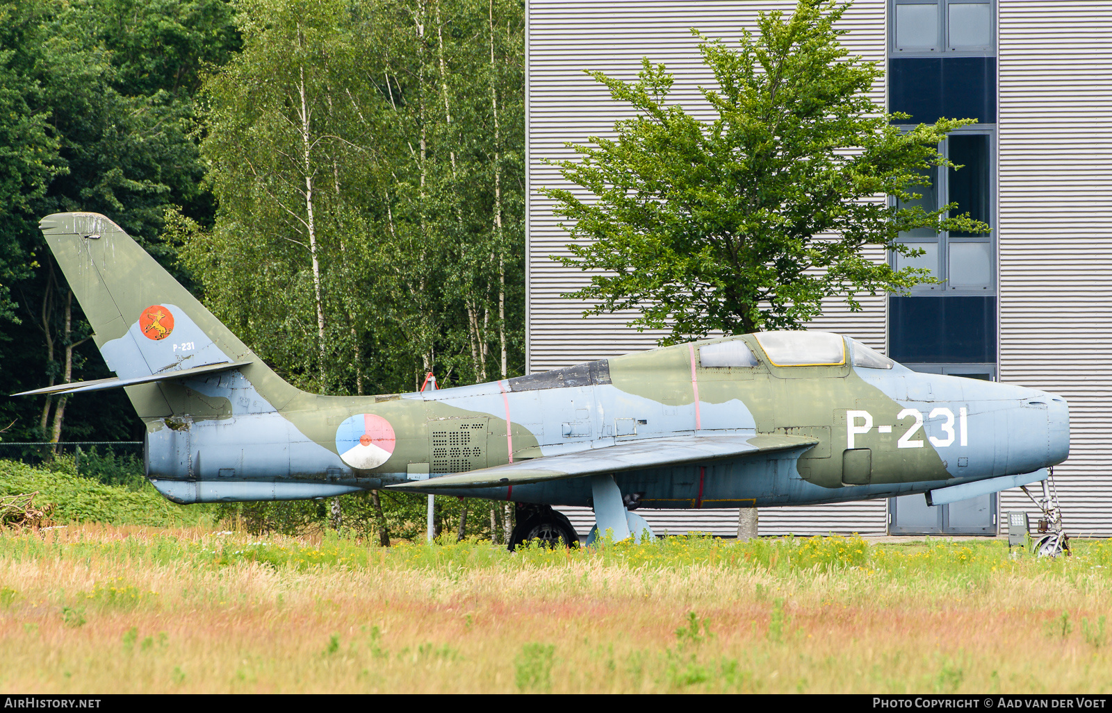 Aircraft Photo of P-231 | Republic F-84F Thunderstreak | Netherlands - Air Force | AirHistory.net #148173