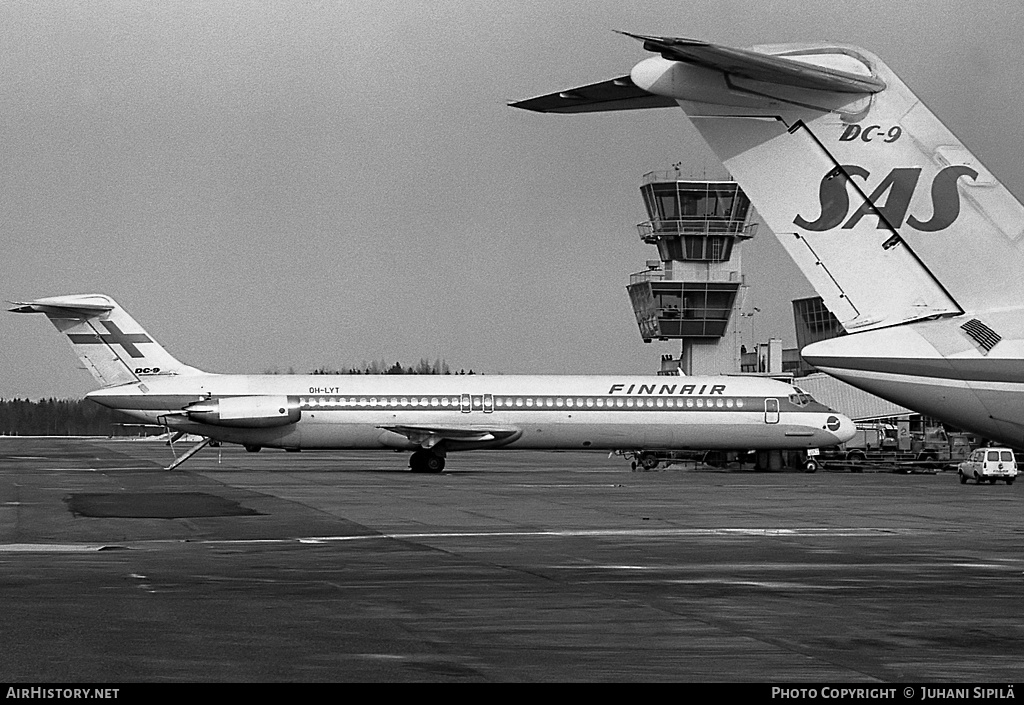 Aircraft Photo of OH-LYT | McDonnell Douglas DC-9-51 | Finnair | AirHistory.net #148188