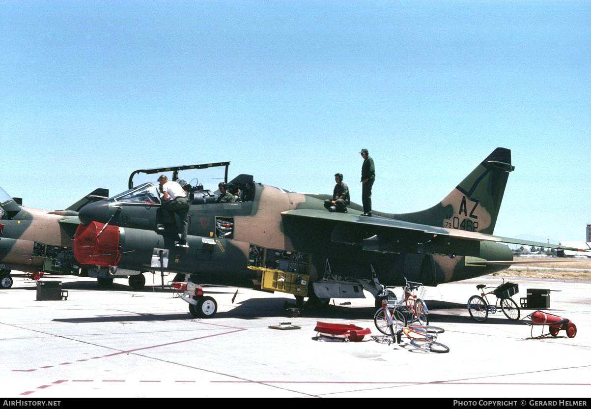 Aircraft Photo of 79-0462 / AF79-0462 | Vought A-7K Corsair II | USA - Air Force | AirHistory.net #148191