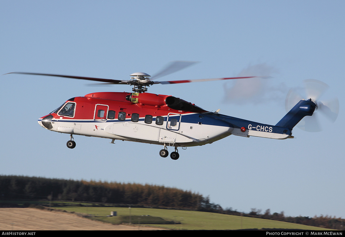 Aircraft Photo of G-CHCS | Sikorsky S-92A | CHC Helicopters | AirHistory.net #148195
