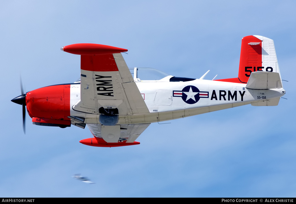 Aircraft Photo of N19DE / 55-158 | Beech T-34A Mentor | USA - Army | AirHistory.net #148197