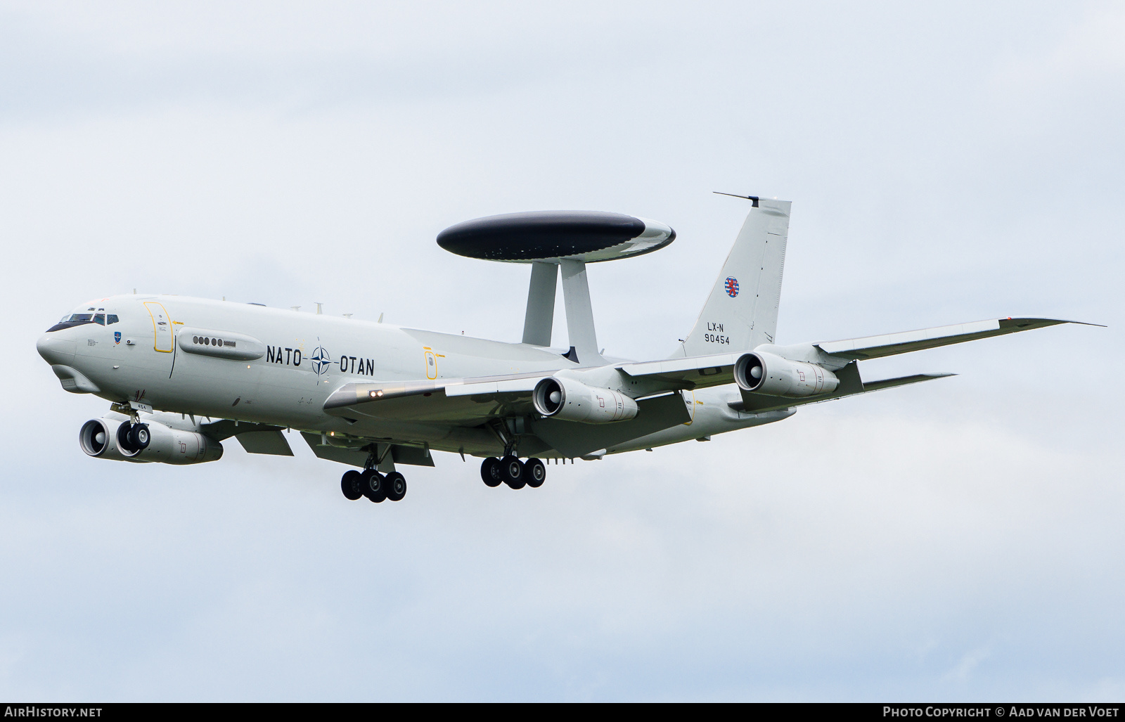 Aircraft Photo of LX-N90454 | Boeing E-3A Sentry | Luxembourg - NATO | AirHistory.net #148202
