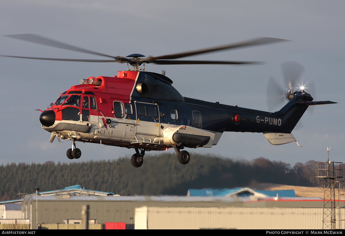 Aircraft Photo of G-PUMO | Eurocopter AS-332L2 Super Puma Mk2 | CHC Helicopters | AirHistory.net #148207