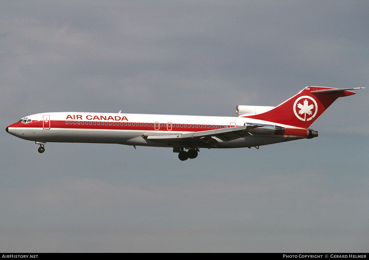 Aircraft Photo of C-GYNJ | Boeing 727-233/Adv | Air Canada | AirHistory.net #148214