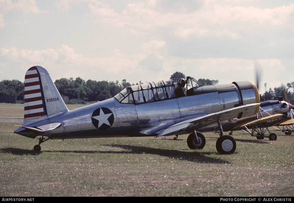Aircraft Photo of N58566 | Vultee BT-15 Valiant | USA - Air Force | AirHistory.net #148218