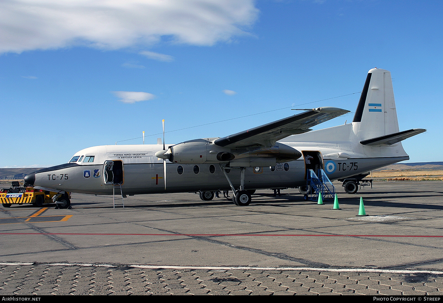 Aircraft Photo of TC-75 | Fokker F27-500 Friendship | Argentina - Air Force | AirHistory.net #148227