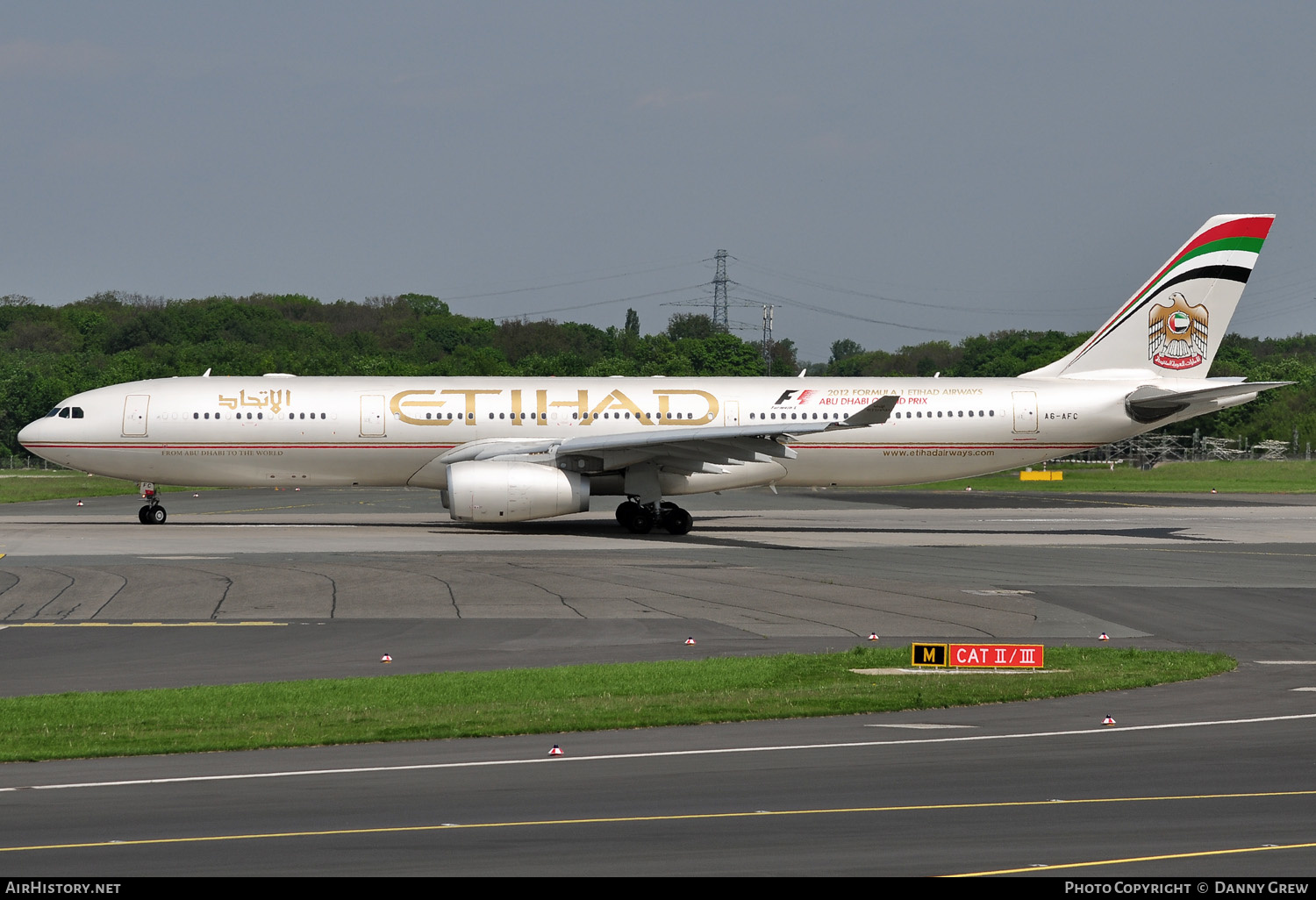 Aircraft Photo of A6-AFC | Airbus A330-343E | Etihad Airways | AirHistory.net #148237