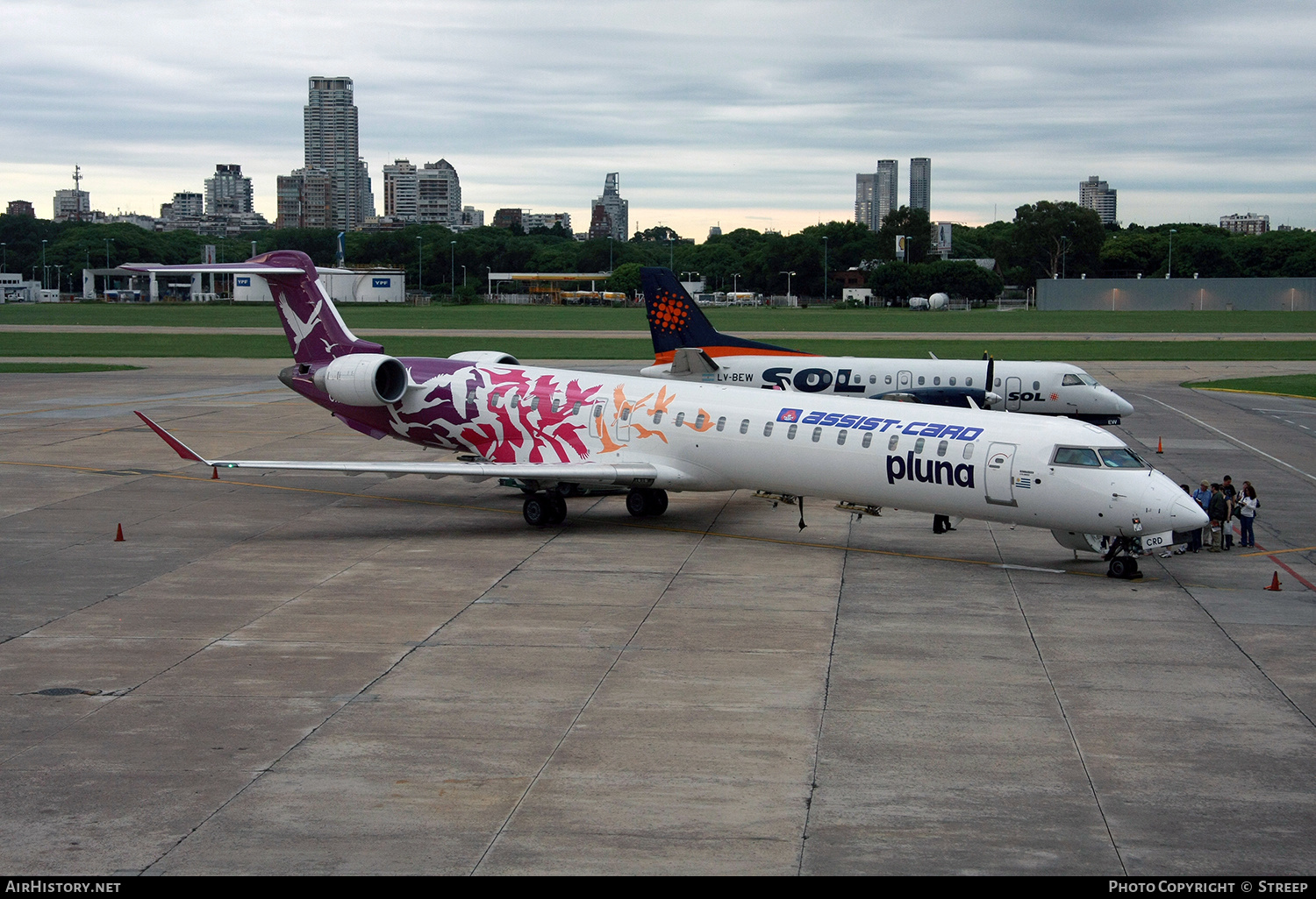 Aircraft Photo of CX-CRD | Bombardier CRJ-900ER (CL-600-2D24) | PLUNA Líneas Aéreas Uruguayas | AirHistory.net #148245