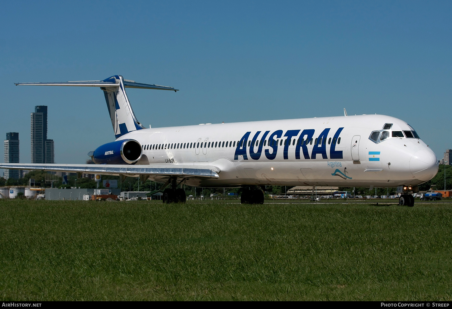 Aircraft Photo of LV-BOR | McDonnell Douglas MD-88 | Austral Líneas Aéreas | AirHistory.net #148250