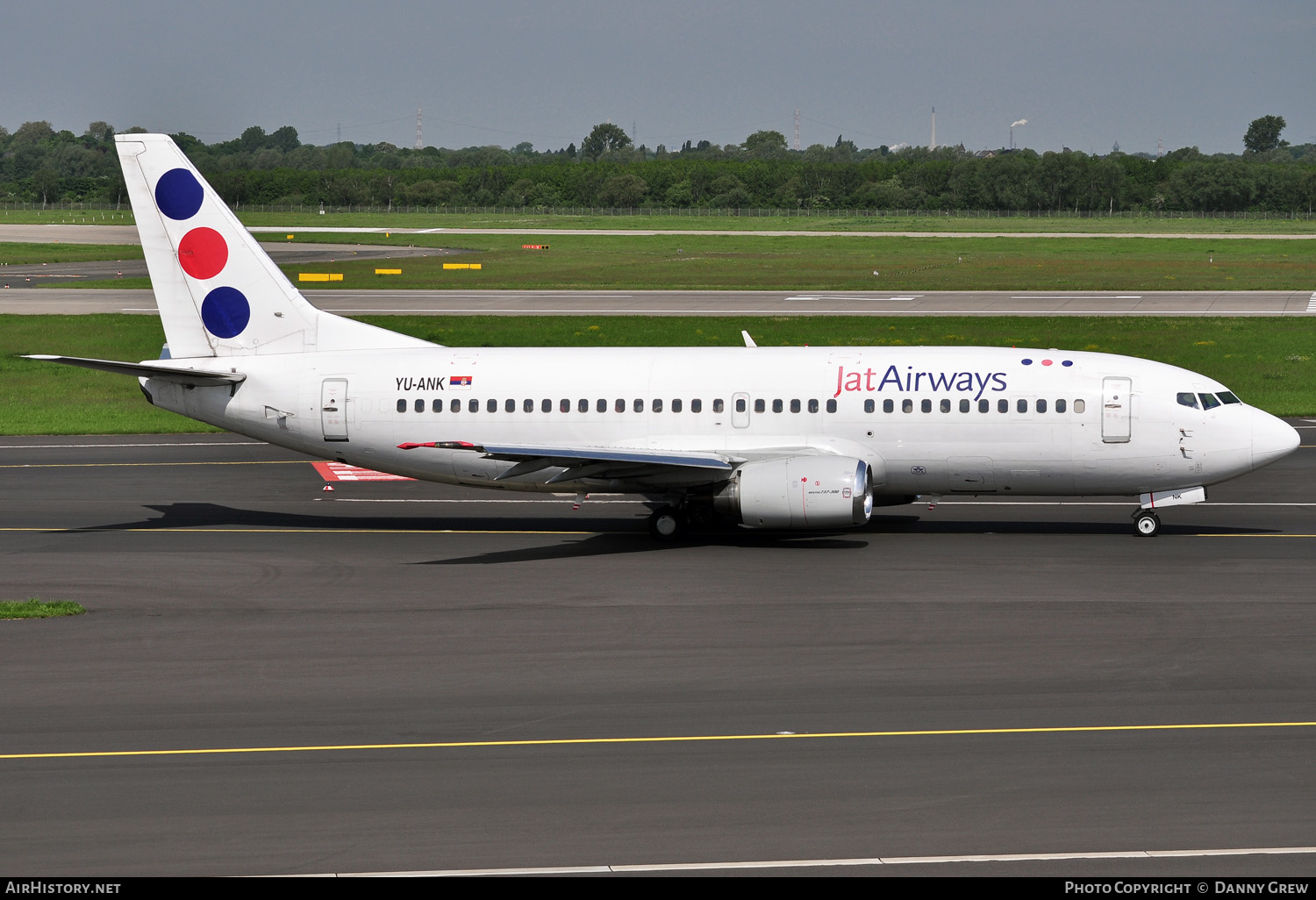 Aircraft Photo of YU-ANK | Boeing 737-3H9 | Jat Airways | AirHistory.net #148254