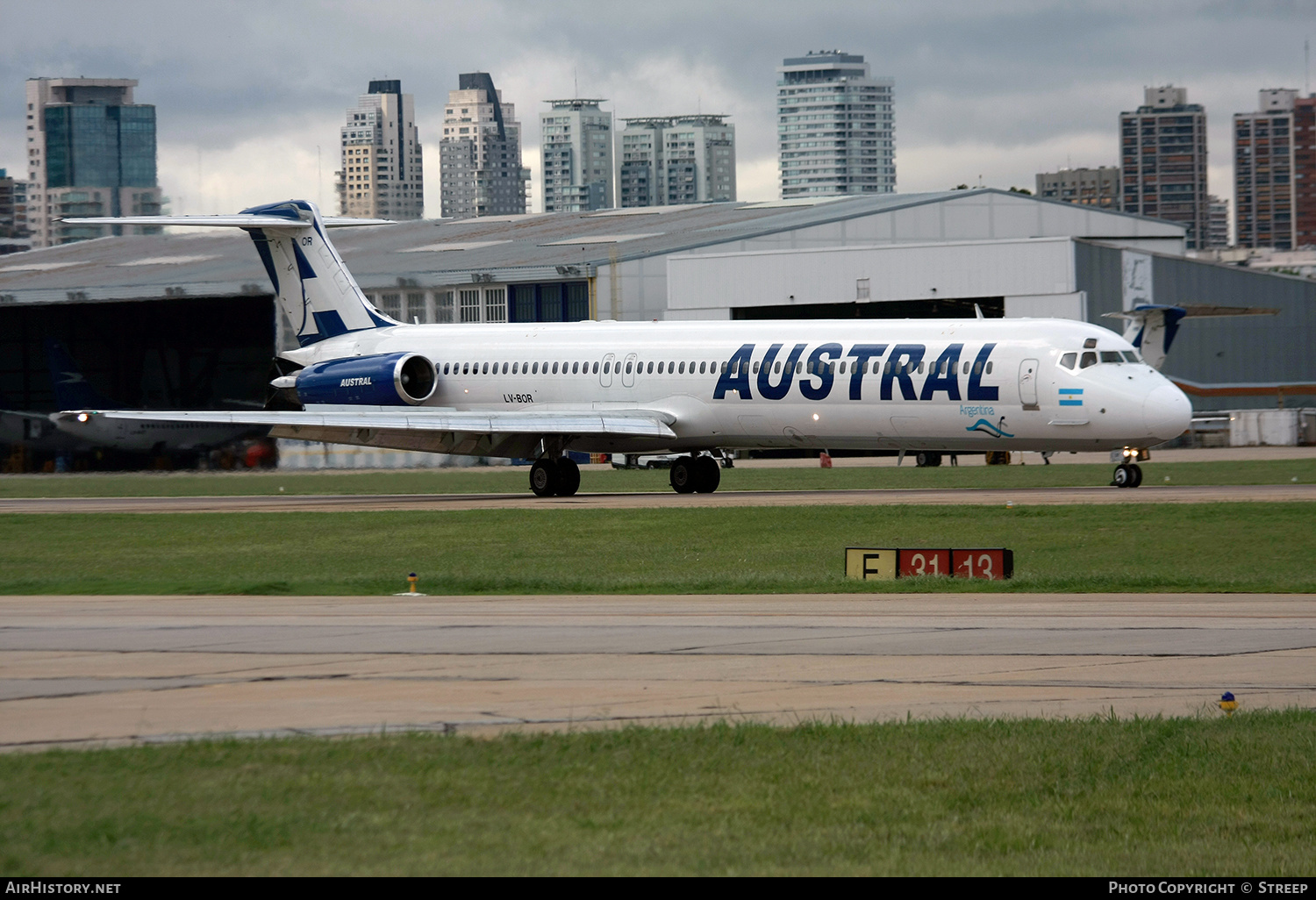 Aircraft Photo of LV-BOR | McDonnell Douglas MD-88 | Austral Líneas Aéreas | AirHistory.net #148257