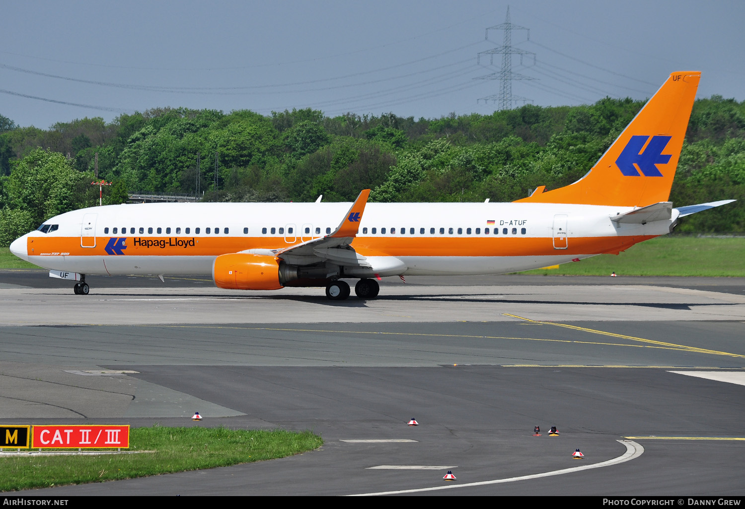 Aircraft Photo of D-ATUF | Boeing 737-8K5 | Hapag-Lloyd | AirHistory.net #148267