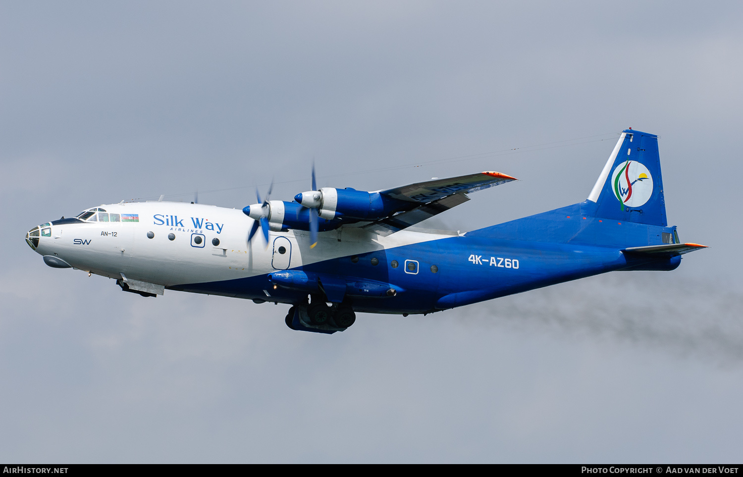 Aircraft Photo of 4K-AZ60 | Antonov An-12BP | Silk Way Airlines | AirHistory.net #148271