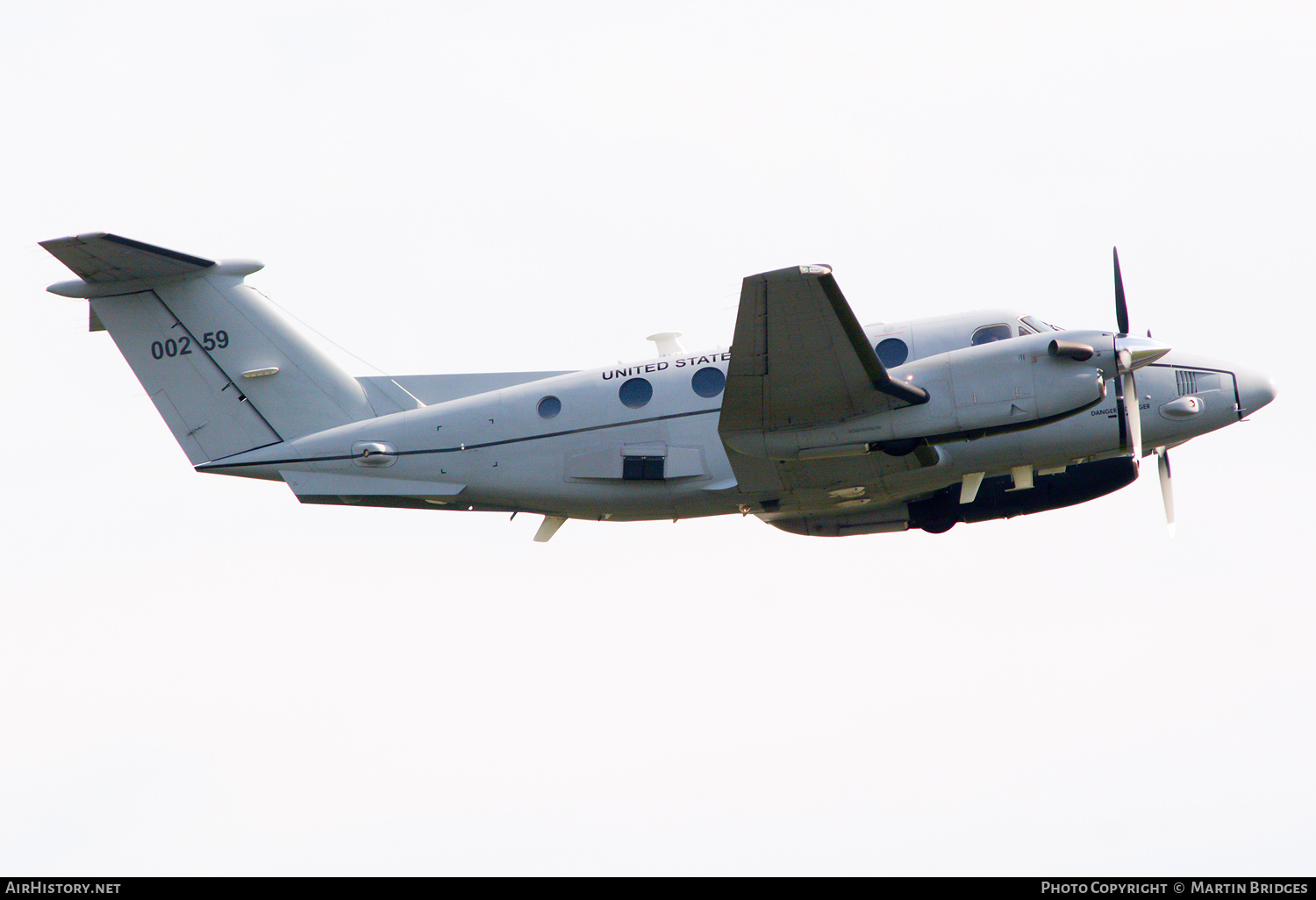 Aircraft Photo of 10-0259 / 00259 | Hawker Beechcraft C-12V-1 Huron (B200C) | USA - Army | AirHistory.net #148279