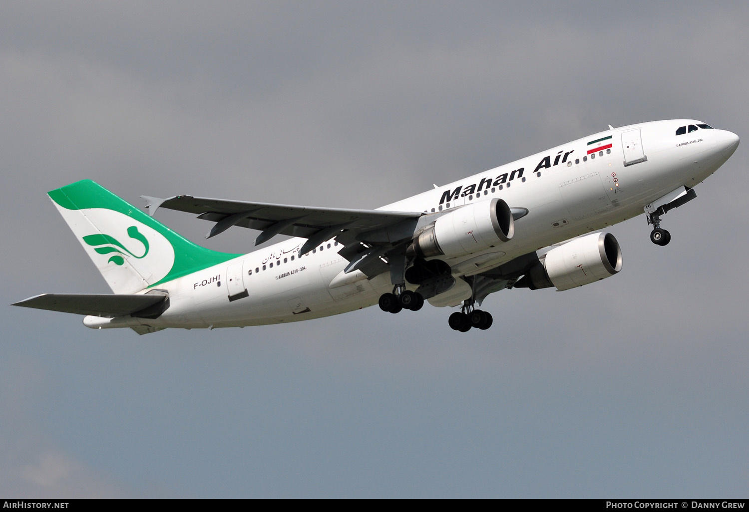 Aircraft Photo of F-OJHI | Airbus A310-304/ET | Mahan Air | AirHistory.net #148309