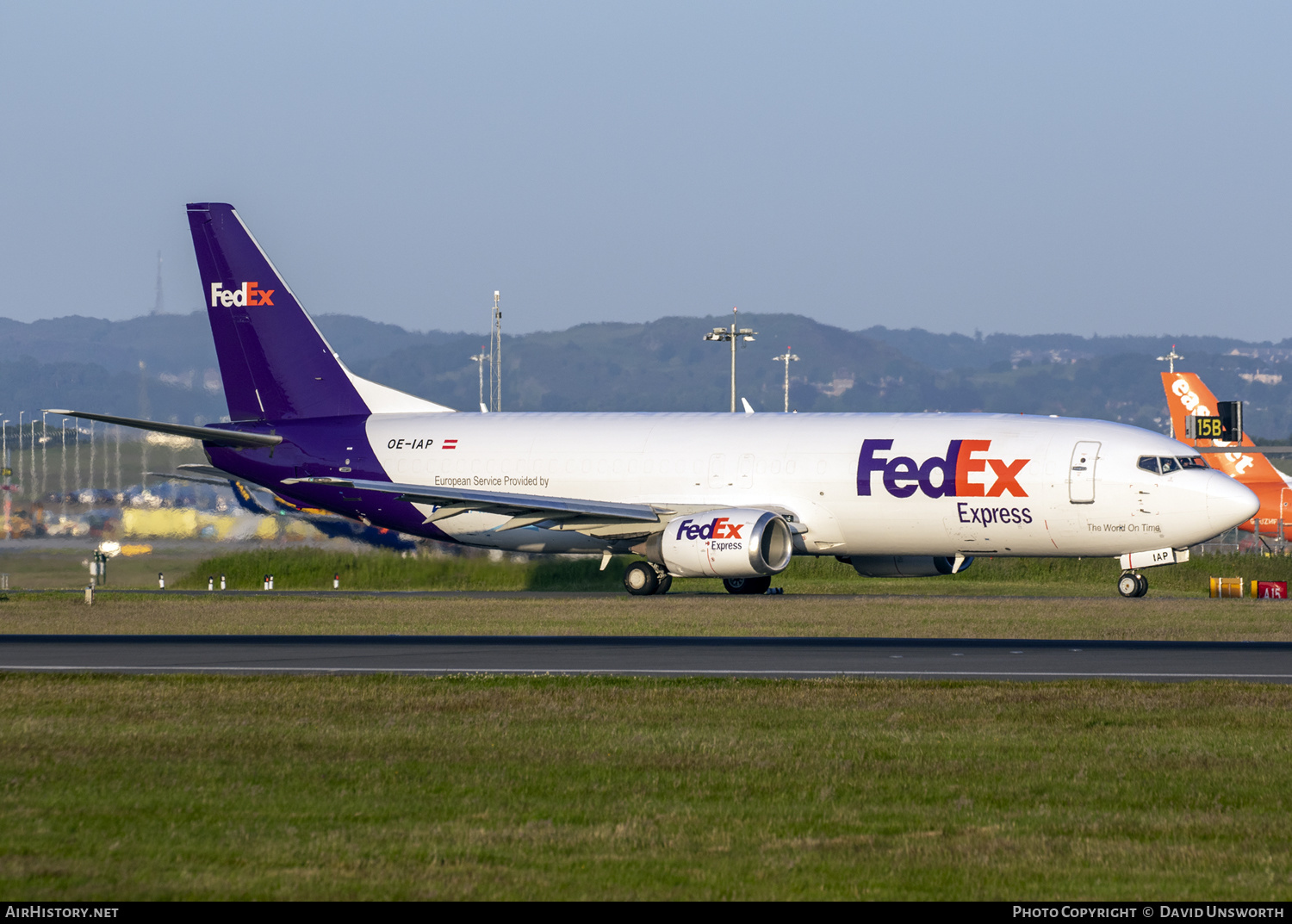 Aircraft Photo of OE-IAP | Boeing 737-4M0(BDSF) | FedEx Express - Federal Express | AirHistory.net #148332