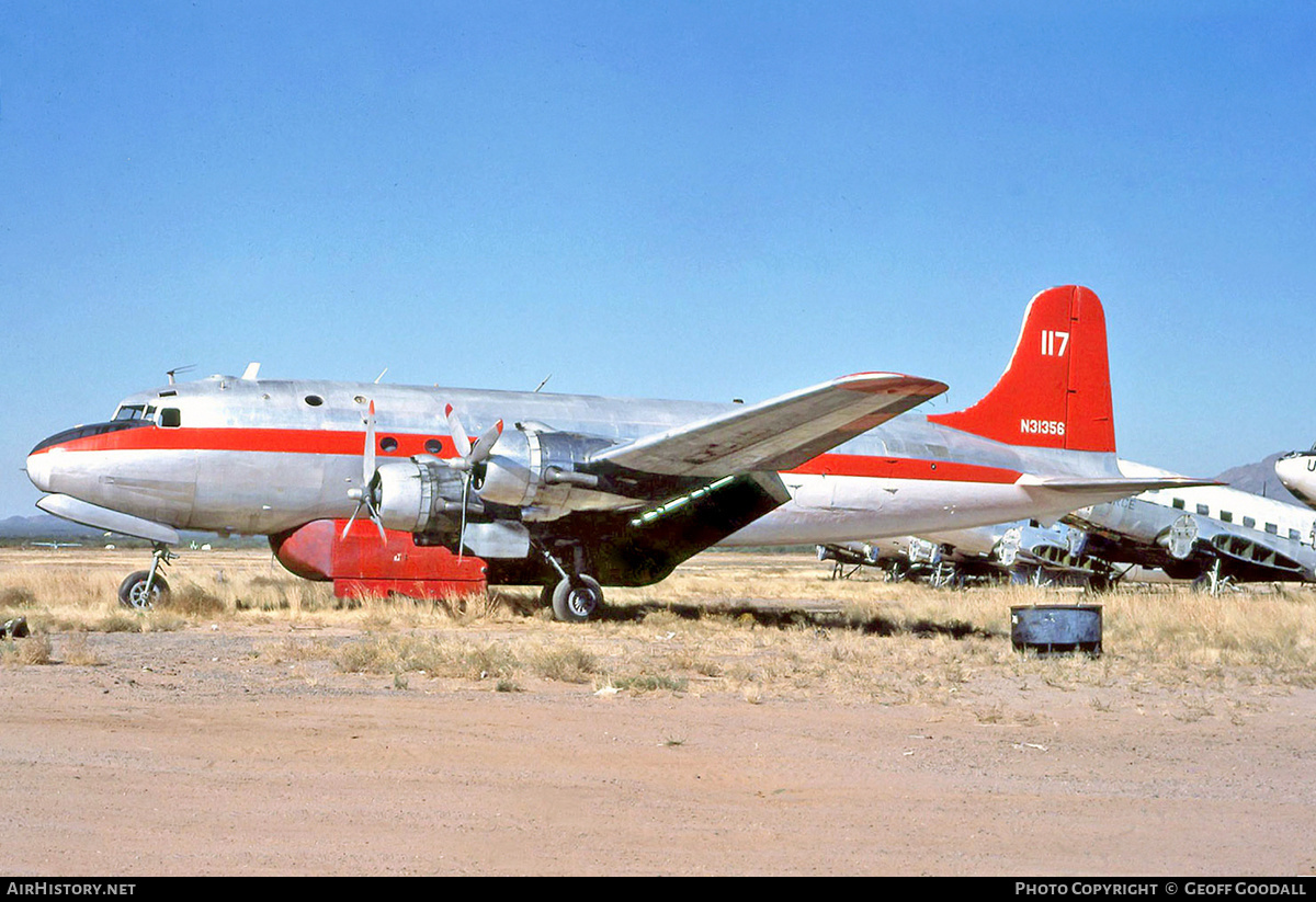 Aircraft Photo of N31356 | Douglas DC-4-1009(AT) | Central Air Service | AirHistory.net #148335