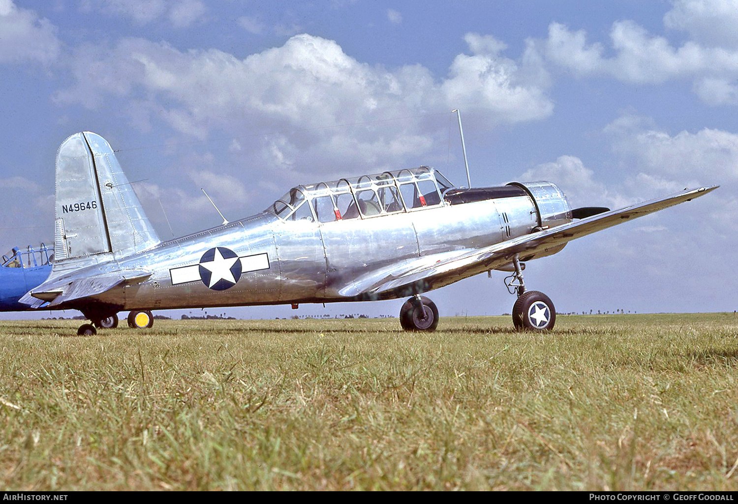 Aircraft Photo of N49646 | Vultee BT-13A Valiant | USA - Air Force | AirHistory.net #148341