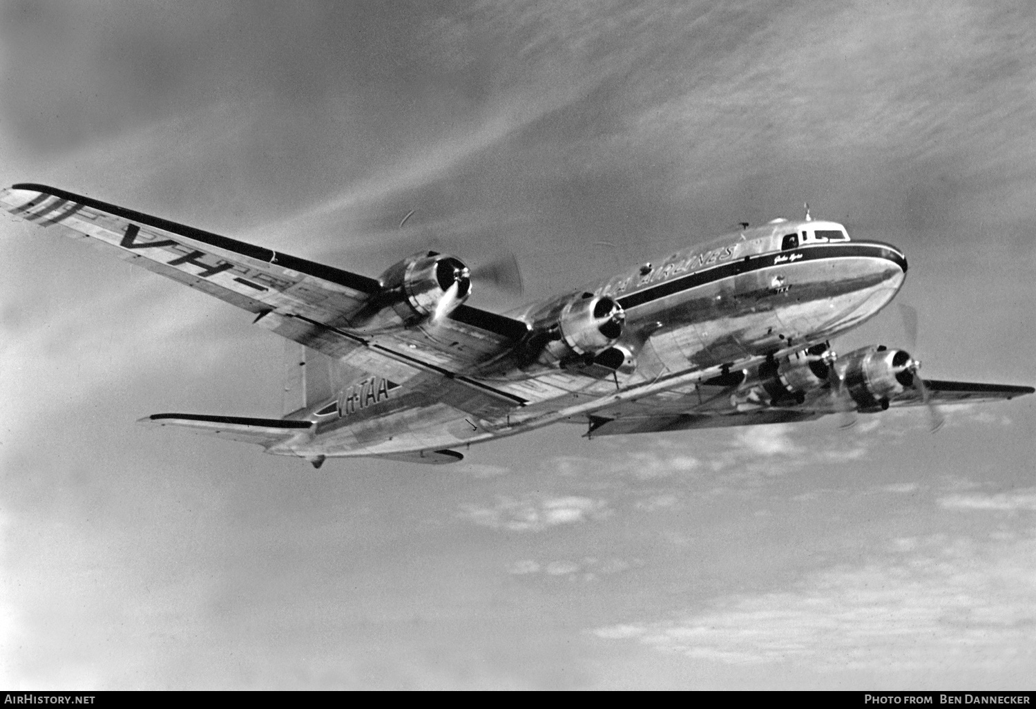 Aircraft Photo of VH-TAA | Douglas DC-4-1009 | Trans-Australia Airlines - TAA | AirHistory.net #148347