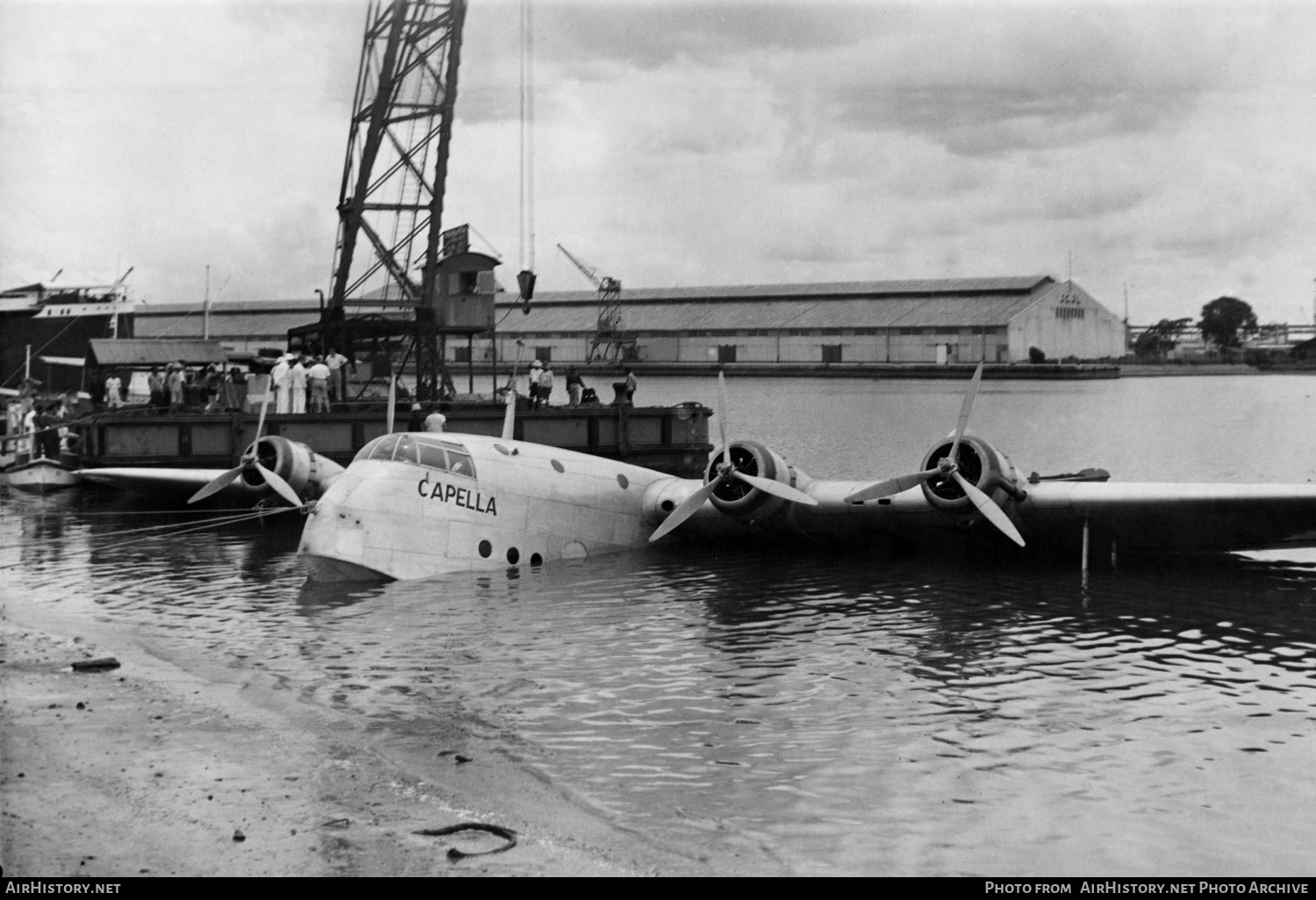 Aircraft Photo of G-ADUY | Short S-23 Empire | Imperial Airways | AirHistory.net #148350