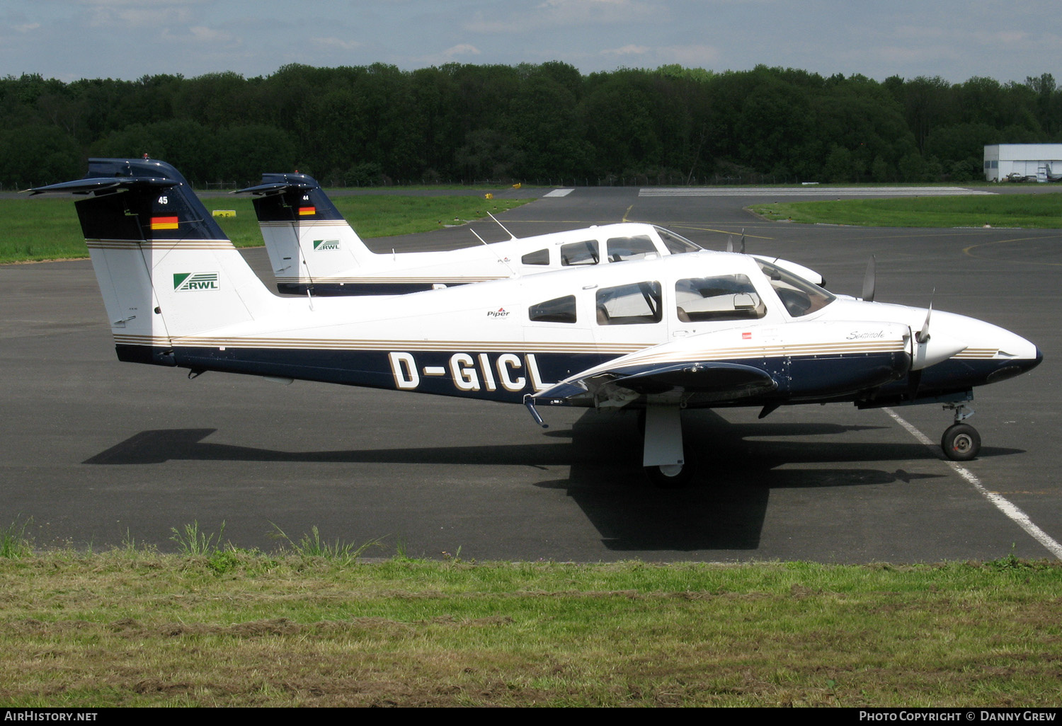 Aircraft Photo of D-GICL | Piper PA-44-180 Seminole | RWL German Flight Academy | AirHistory.net #148360