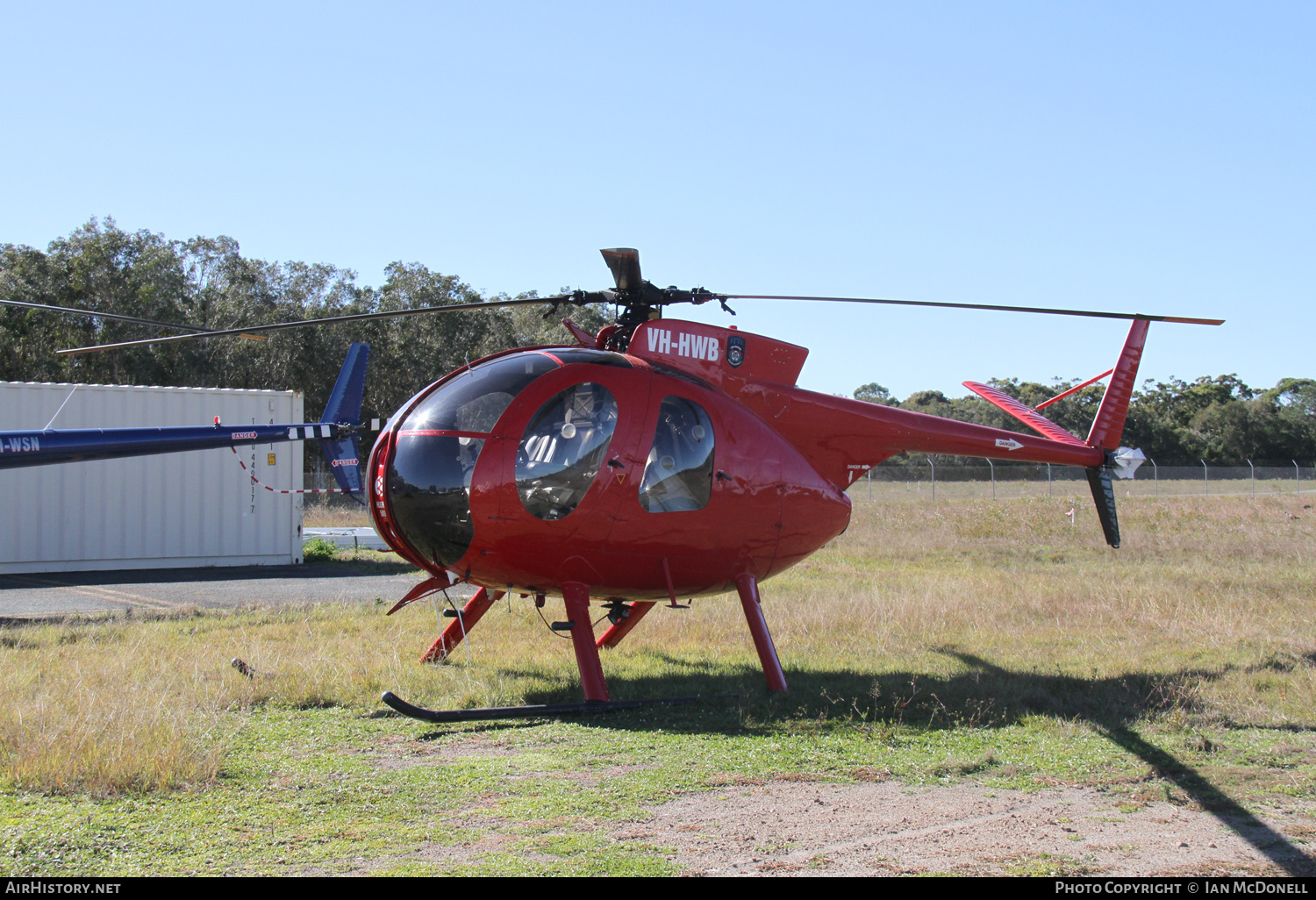 Aircraft Photo of VH-HWB | Hughes 500C (369HS) | AirHistory.net #148361