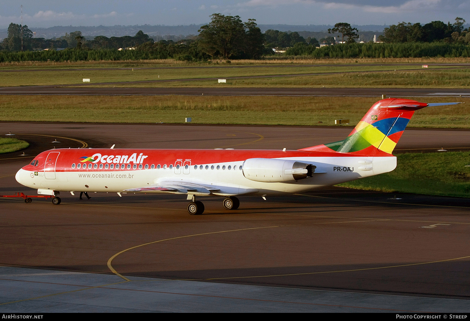 Aircraft Photo of PR-OAJ | Fokker 100 (F28-0100) | OceanAir Linhas Aéreas | AirHistory.net #148376