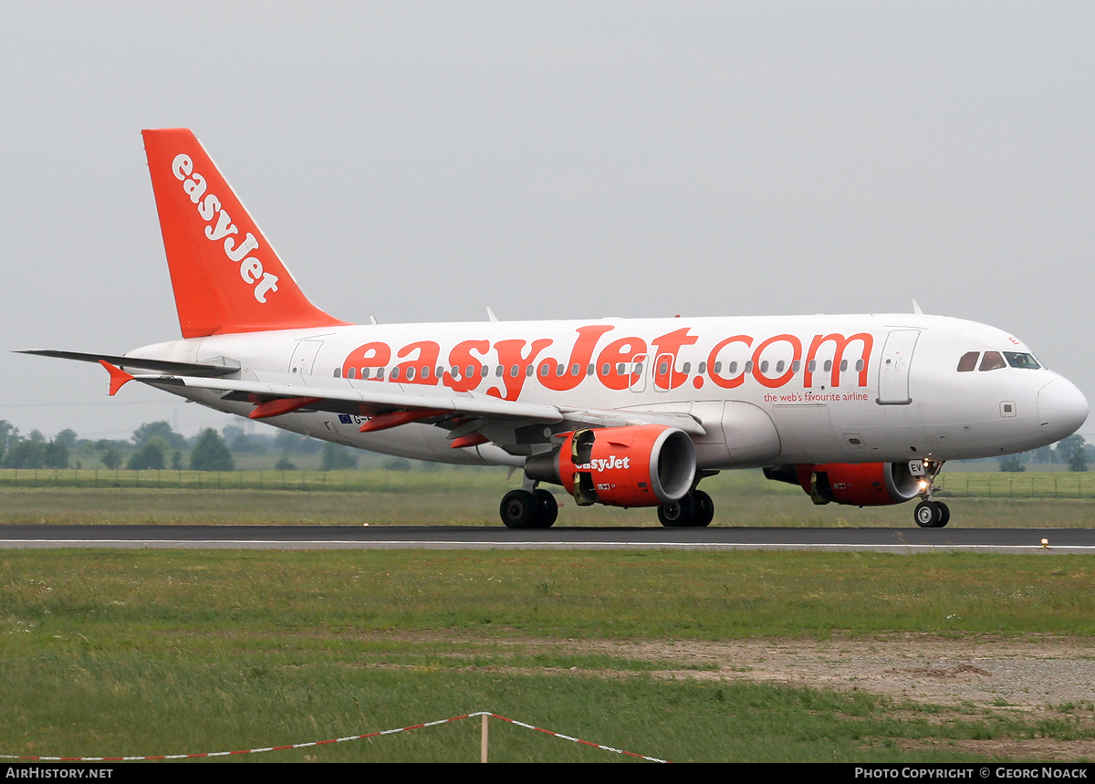 Aircraft Photo of G-EZEV | Airbus A319-111 | EasyJet | AirHistory.net #148380
