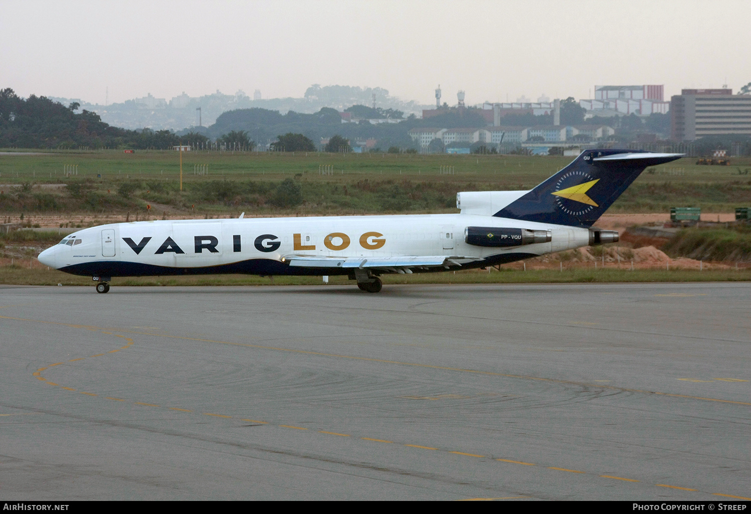 Aircraft Photo of PP-VQU | Boeing 727-2J7/Adv(F) | Varig Log | AirHistory.net #148381