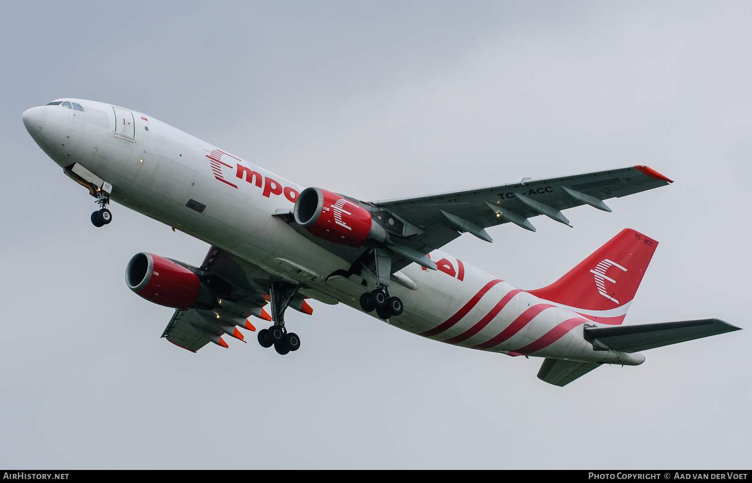 Aircraft Photo of TC-ACC | Airbus A300B4-203(F) | Empost - Emirates Post | AirHistory.net #148383