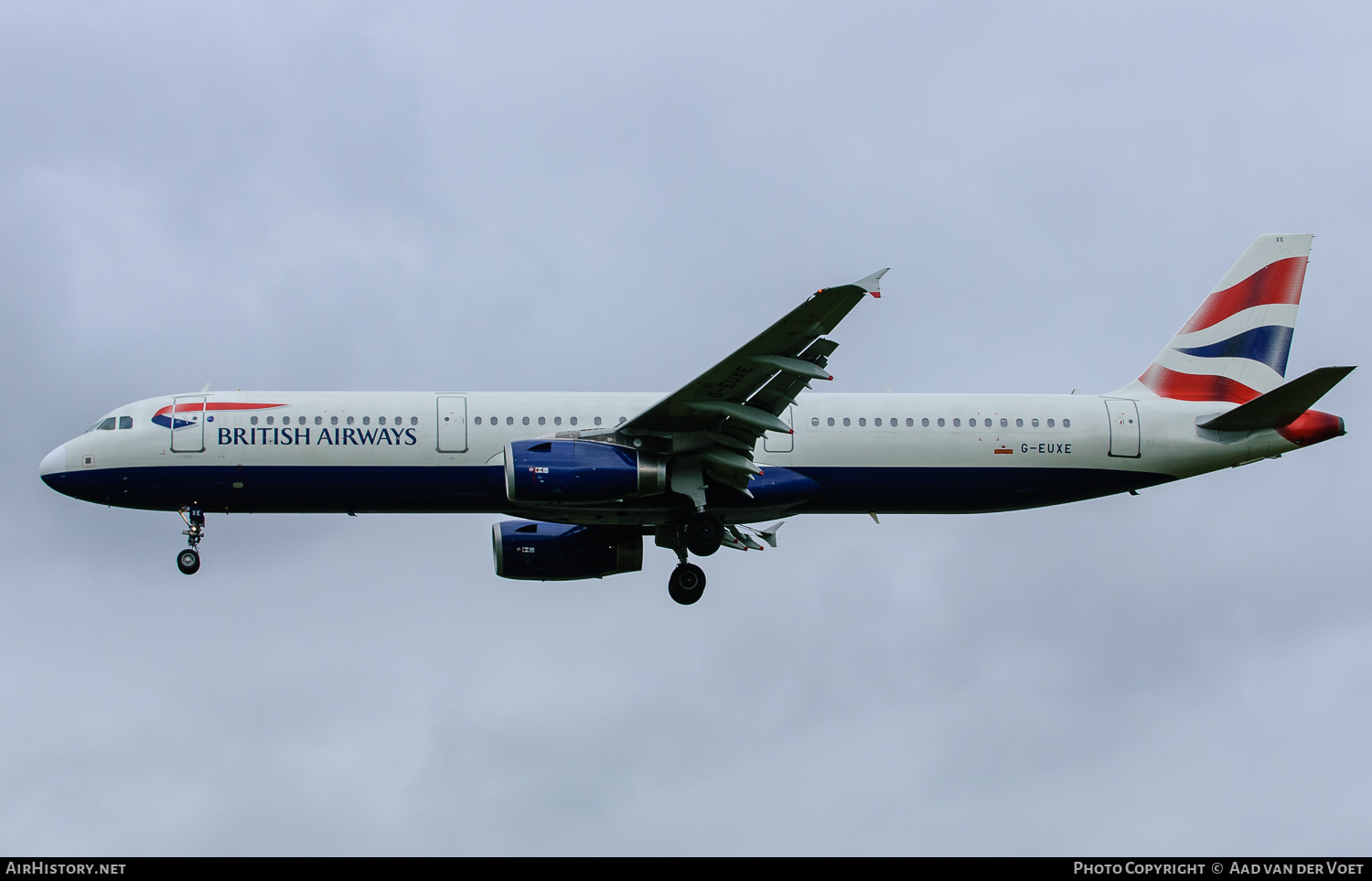 Aircraft Photo of G-EUXE | Airbus A321-231 | British Airways | AirHistory.net #148389