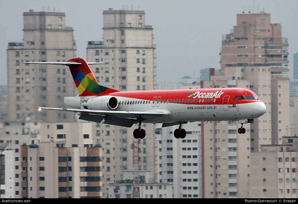 Aircraft Photo of PR-OAG | Fokker 100 (F28-0100) | OceanAir Linhas Aéreas | AirHistory.net #148391