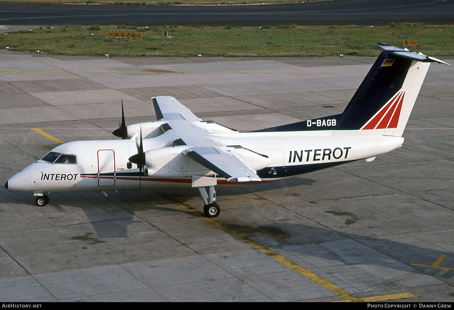 Aircraft Photo of D-BAGB | De Havilland Canada DHC-8-103 Dash 8 | Interot Airways | AirHistory.net #148404