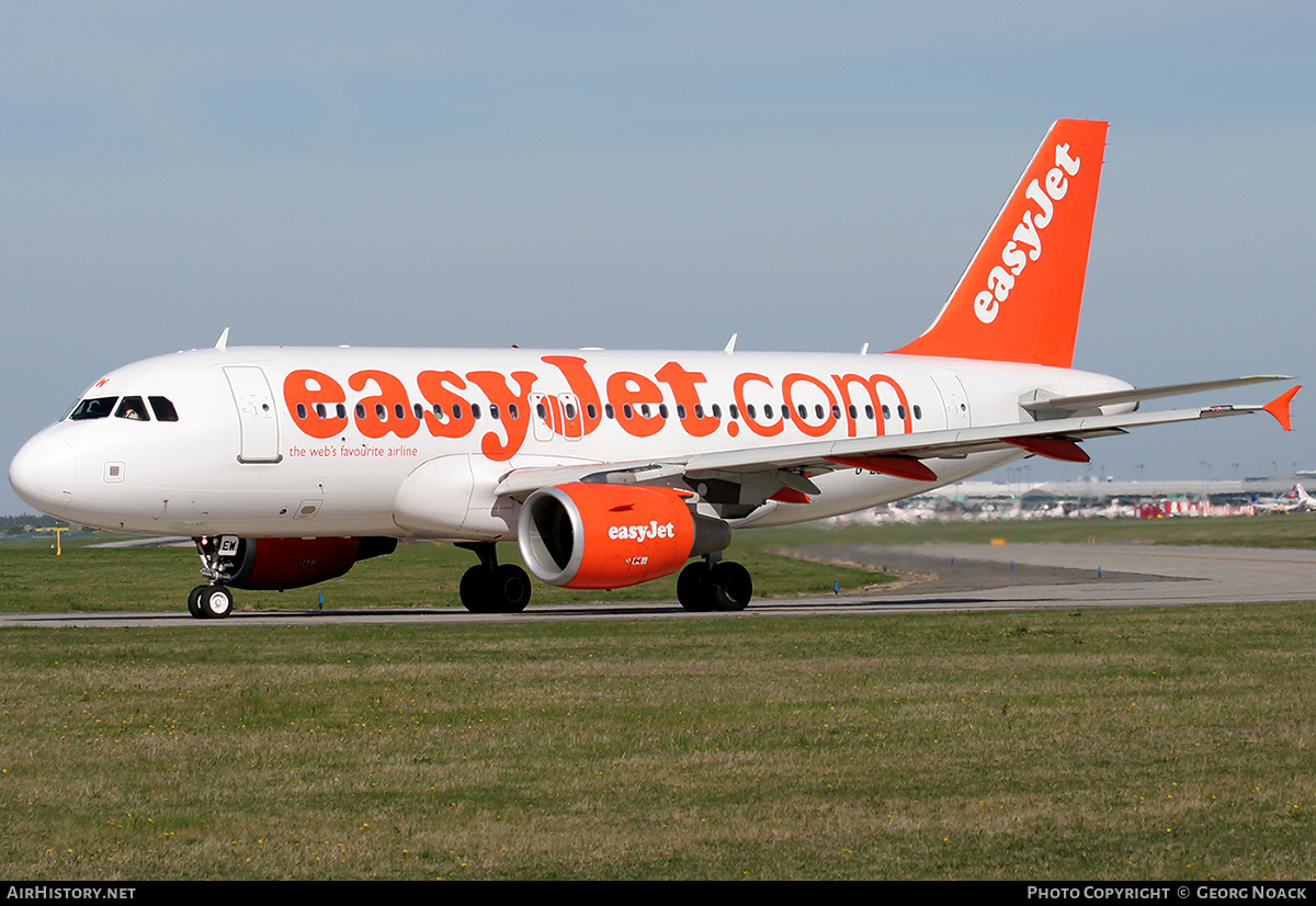 Aircraft Photo of G-EZEW | Airbus A319-111 | EasyJet | AirHistory.net #148407
